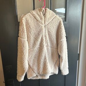 Prana Cozy Cream Sherpa Pullover
